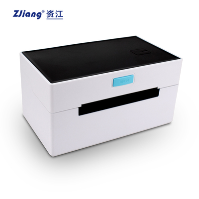เครื่องพิมพ์ฉลากความร้อนแบบพกพาขนาด 4 นิ้วสีขาว ESC POS ZJ-9220
