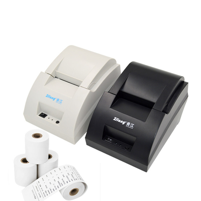 เครื่องพิมพ์ความร้อน POS USB 58 มม. การจัดส่งเครื่องพิมพ์ฉลาก Bluetooth รองรับคำสั่ง ESC