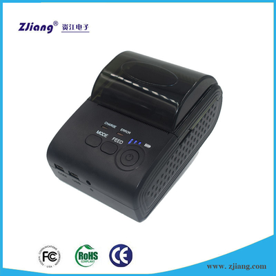 OEM เครื่องพิมพ์พกพาไร้สายแบบพกพา เครื่องพิมพ์ใบเสร็จบลูทูธ 58 มม