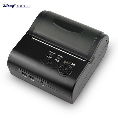 ZJ8001 Mini Smart 80mm Portbale Mini Thermal Printer Bluetooth 4.0 สำหรับการพิมพ์บิล