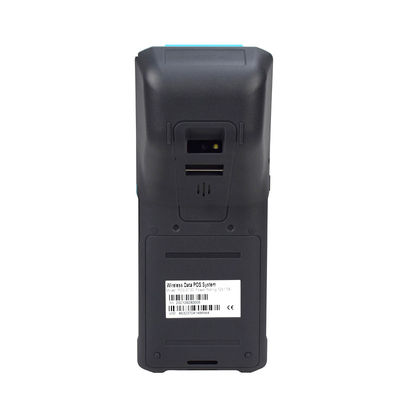 แบบพกพา PDA Android POS Terminal All In One ร้านอาหารสั่งอาหารเครื่องพิมพ์ 58 มม. ในตัว