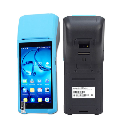 เครื่อง POS แบบพกพาไร้สายแบบพกพาระบบ NFC 2+16G Android
