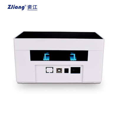 เครื่องพิมพ์ฉลากความร้อนแบบพกพาขนาด 4 นิ้วสีขาว ESC POS ZJ-9220