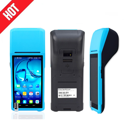 3g 4g มือถือ POS ชำระเงินมือถือ All In One เครื่อง POS 5.5 &quot;หน้าจอสัมผัส