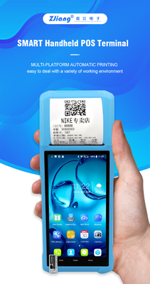 เครื่อง POS แบบพกพาไร้สายแบบพกพาระบบ NFC 2+16G Android
