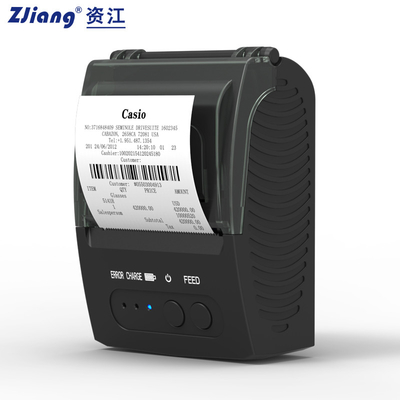 POS เครื่องพิมพ์ความร้อนโดยตรงแบบพกพามินิบลูทู ธ เครื่องพิมพ์ 58mm