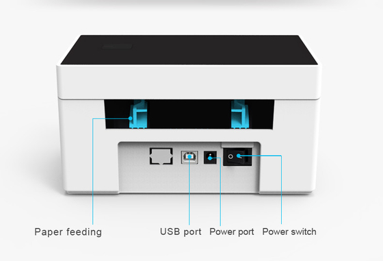 เครื่องพิมพ์ฉลากแบบพกพา Bluetooth Waybill ขนาด 4 นิ้ว USB LAN ZJ9220