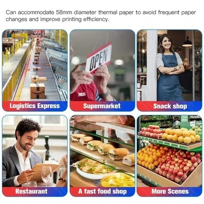 Hand Held Terminal Android หน้าจอสัมผัส All In One Pos System ระบบขายหน้าร้าน