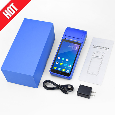 Hand Held Terminal Android หน้าจอสัมผัส All In One Pos System ระบบขายหน้าร้าน