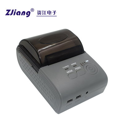 เครื่องพิมพ์พกพาไร้สายความร้อนขนาดเล็ก 58 มม. 2 นิ้ว ESC POS