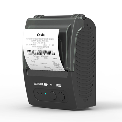 เครื่องพิมพ์ความร้อนขนาดเล็กแบบพกพา Bluetooth 58 มม. สำหรับฉลากการจัดส่งธุรกิจขนาดเล็ก