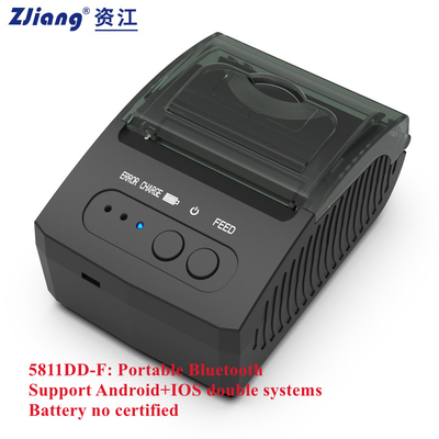 เครื่องพิมพ์ความร้อนขนาดเล็กแบบพกพา Bluetooth 58 มม. สำหรับฉลากการจัดส่งธุรกิจขนาดเล็ก