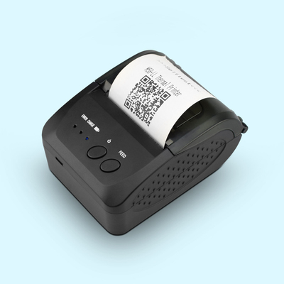 Wireless BT 2 นิ้ว 58 มม. เครื่องพิมพ์ความร้อนแบบพกพาขนาดเล็กสำหรับฉลากการจัดส่ง