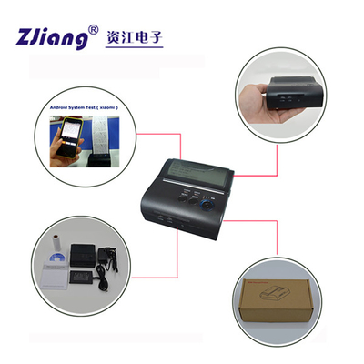 80mm 3inch Label Bluetooth เครื่องพิมพ์ความร้อนขนาดเล็กสำหรับการพิมพ์บาร์โค้ด Qr Code