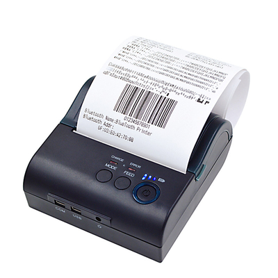 80mm 3inch Label Bluetooth เครื่องพิมพ์ความร้อนขนาดเล็กสำหรับการพิมพ์บาร์โค้ด Qr Code