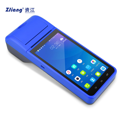 เครื่องพิมพ์บาร์โค้ด POS มือถืออัจฉริยะ 3G WIFI BT เครื่องสแกนบาร์โค้ด