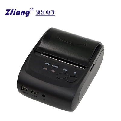 ZJIANG 58 มม. แบบพกพามินิเครื่องพิมพ์ความร้อนขายปลีก POS ระบบเครื่องพิมพ์
