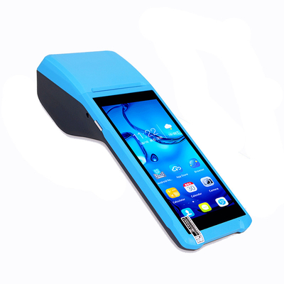 เครื่องพิมพ์หน้าจอสัมผัส NFC Scanner PDA Android POS Terminal สำหรับเครื่องขายบัตรจอดรถ