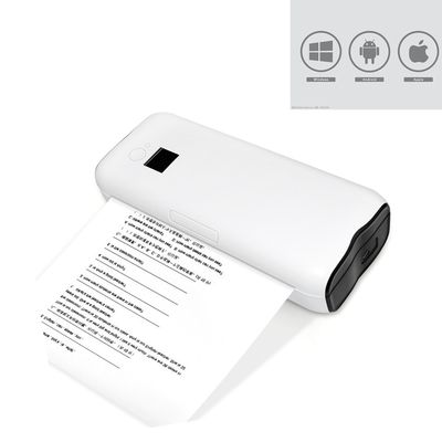 เครื่องพิมพ์ความร้อนแบบพกพา A4 Wireless Mobile Travel Printer สำหรับ Android และ IOS Phone