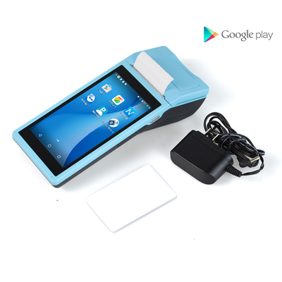 เครื่อง POS มือถือ Android สมาร์ทแคชเชียร์พร้อมเครื่องพิมพ์