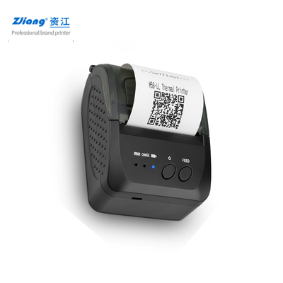 Small Travel Bill เครื่องพิมพ์ความร้อนขนาดเล็ก Bluetooth ไร้สาย 2 นิ้ว 58mm