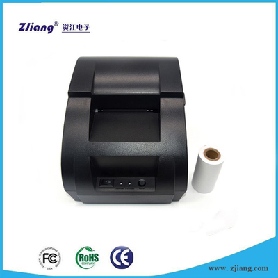 เครื่องพิมพ์ใบเสร็จความร้อน USB ขนาด 2 นิ้ว 58 มม. สำหรับร้านขายตั๋วร้านอาหารซูเปอร์มาร์เก็ต