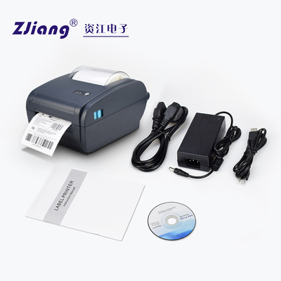 ผู้ผลิตเครื่องพิมพ์ความร้อน POS Zjiang 4 นิ้วสำหรับพิมพ์ฉลากการจัดส่ง