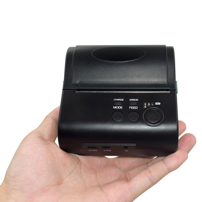 ZJ8001 Mini Smart 80mm Portbale Mini Thermal Printer Bluetooth 4.0 สำหรับการพิมพ์บิล