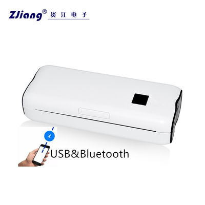 Zijiang Wireless Mobile A4 เครื่องพิมพ์กระดาษพิมพ์ความร้อนโดยตรงใบรับรอง FCC